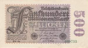 500 Millionen Mark 1923